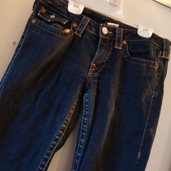 Dark Blue Denim Jeans - Picture 2 of 4